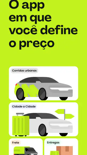 inDrive - Corridas e Entregas screenshot