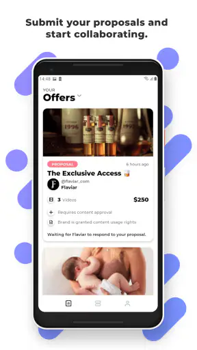 Influee screenshot