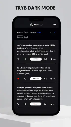 Infopiguła - skróty wiadomości screenshot