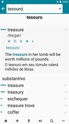 Inglês - Português screenshot