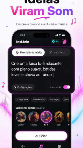 InsMelo - Criar Música com IA screenshot