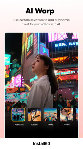 Insta360 screenshot