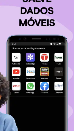 Instabridge: WiFi Senha screenshot