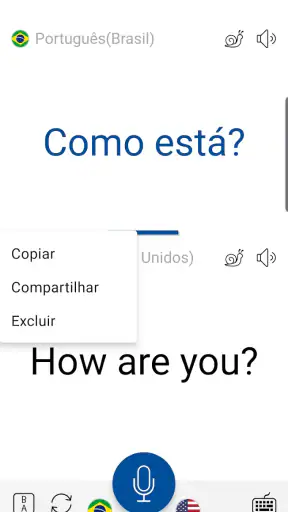 Instant Tradutor de voz screenshot