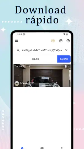 InstSaver: baixador de vídeo screenshot