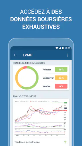Investir, bourse et finance screenshot