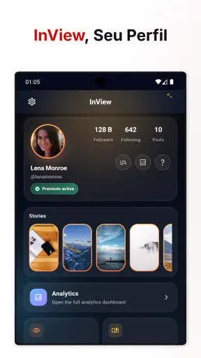 InView, Ver perfil screenshot