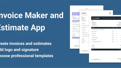 Invoice Maker and Estimate App screenshot