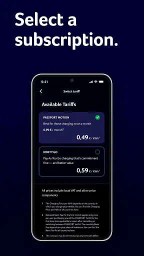 IONITY screenshot