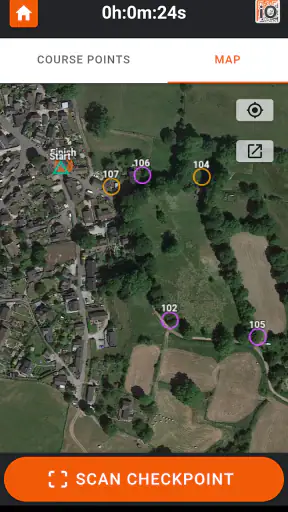 iOrienteering screenshot