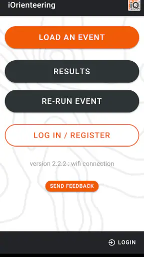 iOrienteering screenshot