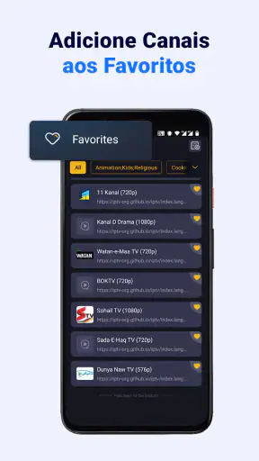 IPTV Player: Assista TV Vivo screenshot