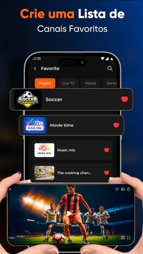 IPTV Player: TV ao Vivo M3U screenshot
