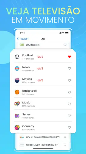 IPTV Smart Player Pro screenshot