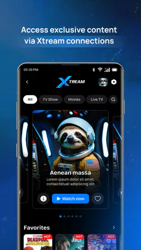 IPTV Smart Player: Xtream Live screenshot