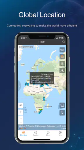 iTrack - GPS Tracking System screenshot