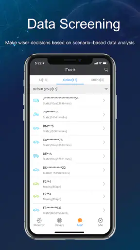 iTrack - GPS Tracking System screenshot