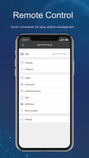 iTrack - GPS Tracking System screenshot