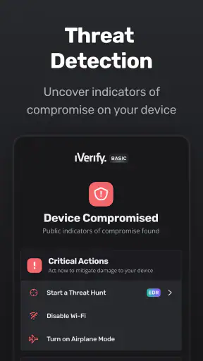 iVerify Basic screenshot