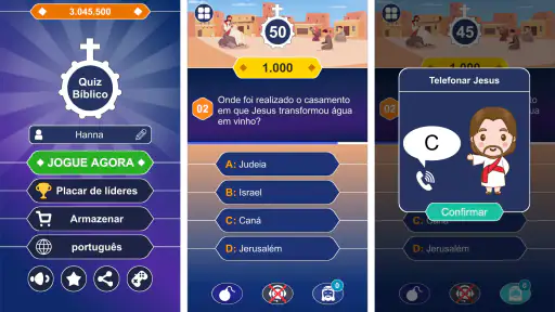 Jesus Quiz: Show Do Milhao screenshot