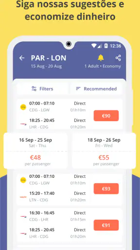 Jetcost: vôos, hotéis, carros screenshot