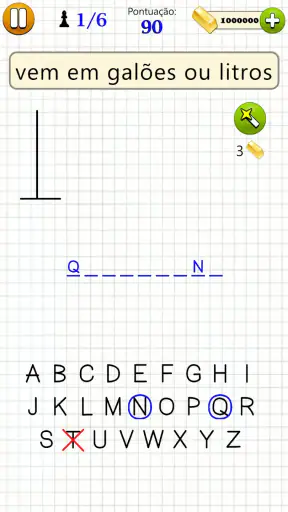 Jogo da Forca Jogo de palavras screenshot