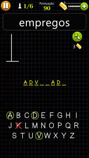 Jogo da Forca Jogo de palavras screenshot