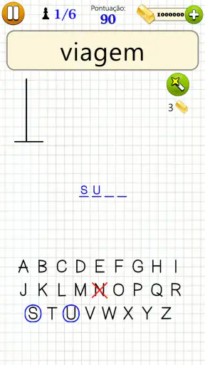 Jogo da Forca Jogo de palavras screenshot