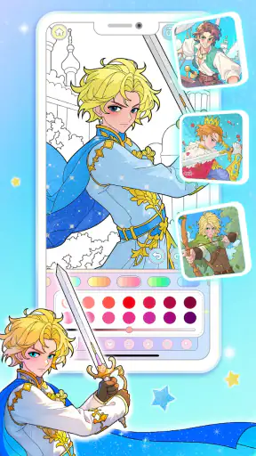 Jogo da Princesa: Colorir screenshot