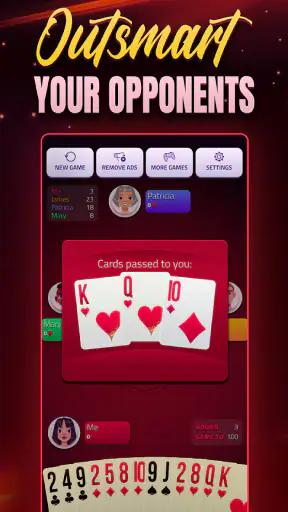 Jogo de Copas Offline - Hearts screenshot