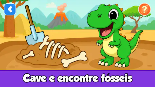 Jogo de Dino para Crianças 2-5 screenshot