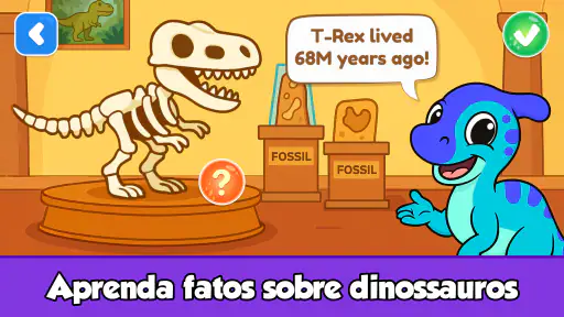 Jogo de Dino para Crianças 2-5 screenshot