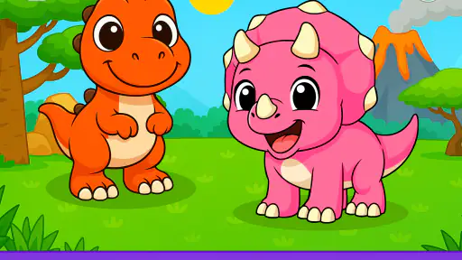 Jogo de Dino para Crianças 2-5 screenshot