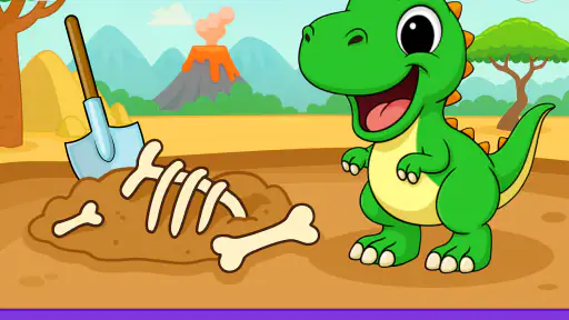 Jogo de Dino para Crianças 2-5 screenshot