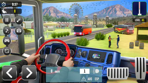 jogo de dirigir ônibus viagem screenshot
