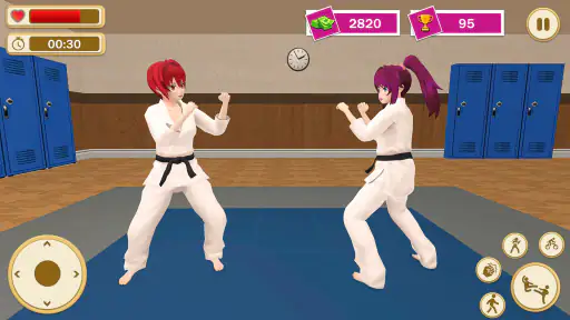 Jogo de meninas da escola screenshot