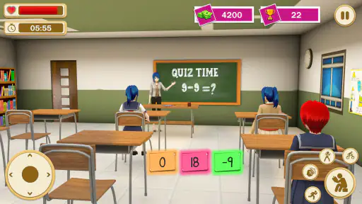 Jogo de meninas da escola screenshot