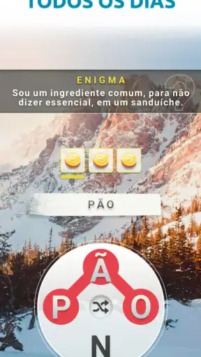Jogo de Palavras Cruzadas screenshot