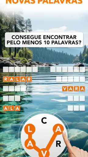 Jogo de Palavras Cruzadas screenshot