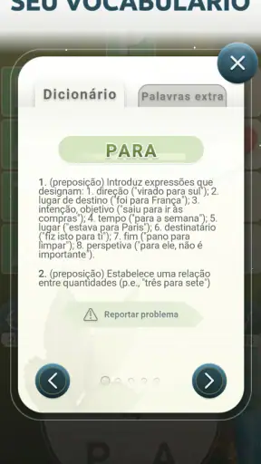 Jogo de Palavras Cruzadas screenshot