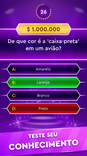 Jogo de perguntas e respostas screenshot