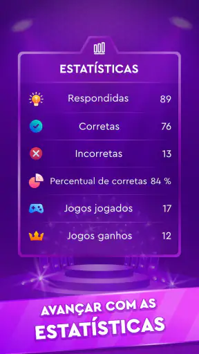 Jogo de perguntas e respostas screenshot