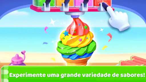 Jogo de Sorvete do Panda screenshot