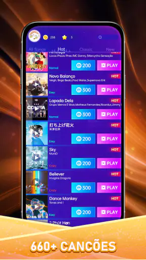 Jogo Magic Piano Music screenshot