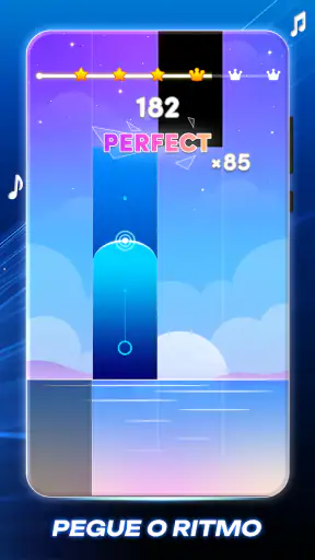 Jogo Musical Piano Magic Star screenshot