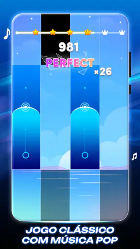 Jogo Musical Piano Magic Star screenshot