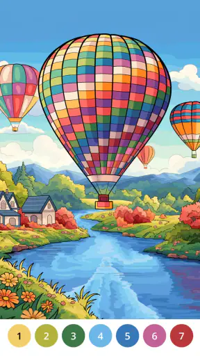 Jogo Pintar Pintar por Números screenshot