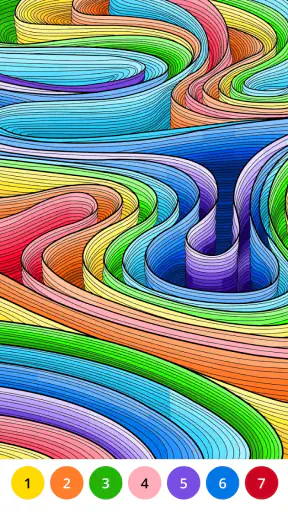 Jogo Pintar Pintar por Números screenshot