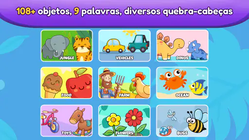 Jogo Quebra-Cabeça Para Bebê screenshot