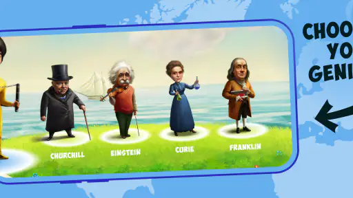 Jogo Quiz: Battle of Geniuses screenshot